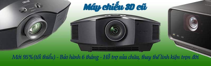 Máy chiếu 3D cũ giá rẻ maychieucu.vn