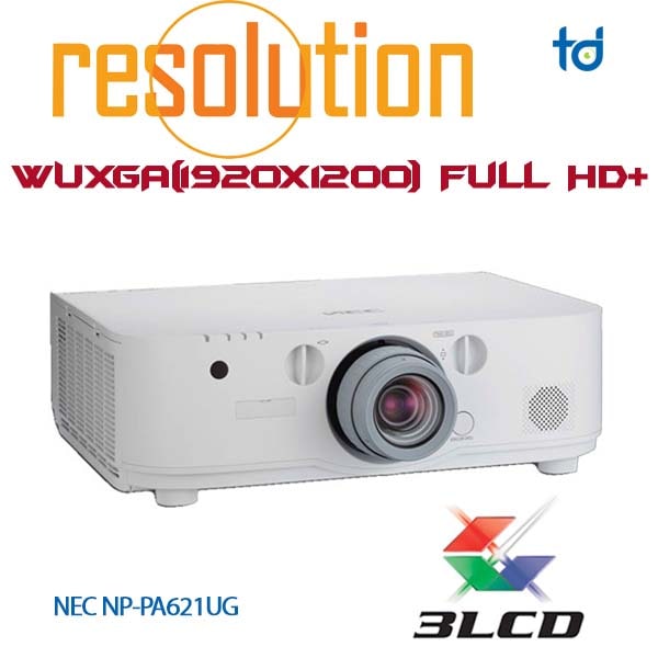 WUXGA-may chieu NEC NP-PA621UG